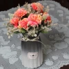 Simulated bouquets of flowers, carnations, lilacs, silk flowers, artificial flowers, wedding plants, water plants, home decoration, desktop ornaments undefined